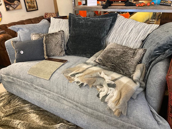 Tetrad Amilie Petit Sofa on display in our Southport furniture showrooms
