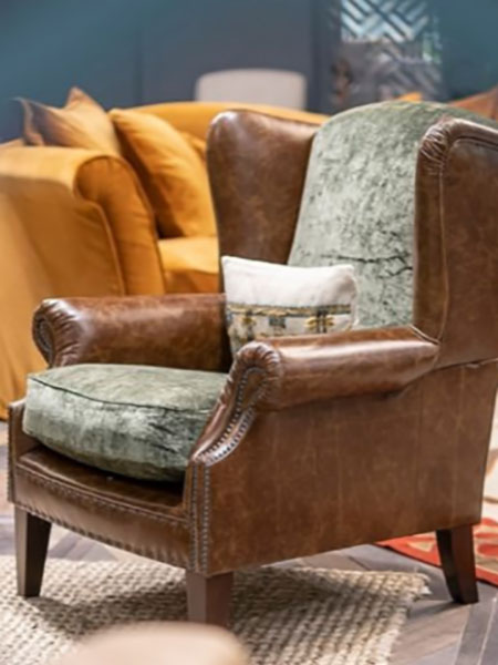 Tetrad Constable Wing Armchair