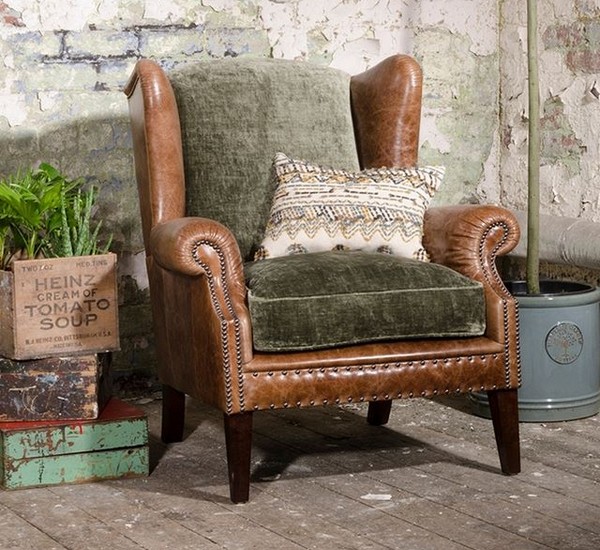Tetrad Constable Wing Armchair