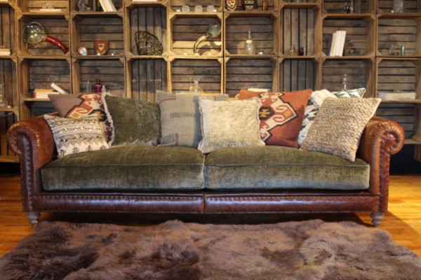 Tetrad Constable Grand Sofa on display at the January Furniture Show 2108, NEC