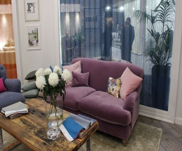 FF Collection by Tetrad Ruffle Sofa