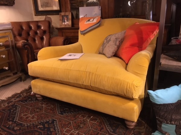 FF Collection by Tetrad Ruffle Snuggler on display in our Southport furniture showrooms
