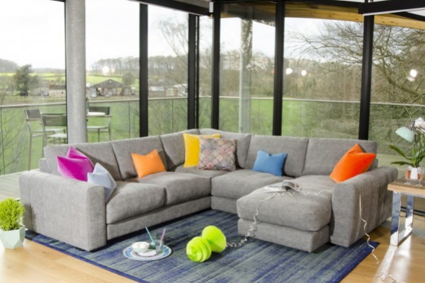 FF Collection by Tetrad Shuffle Corner Group Sofa