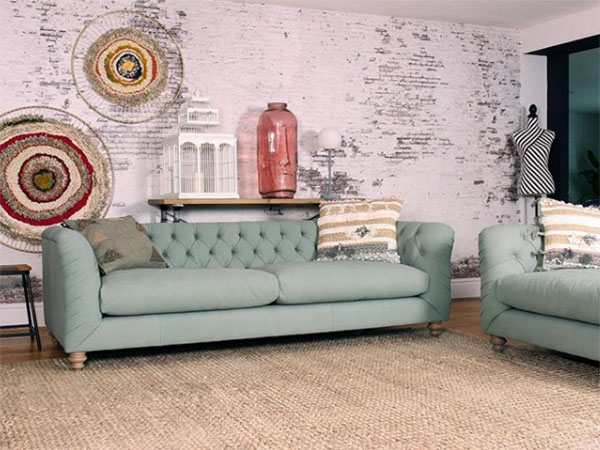 Tetrad FF Truffle Sofas shown here in leather