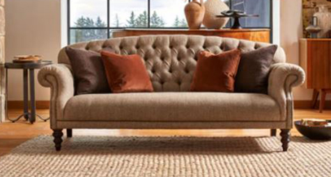 Tetrad Arbroath Harris Tweed Sofa
