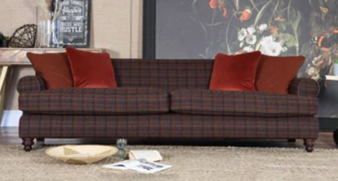 Tetrad Nevis Harris Tweed Sofa
