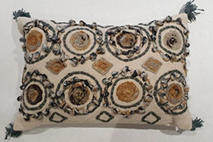 Tetrad Large Lumbar 8 Circles Scatter Cushion