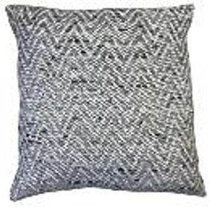 Tetrad Large Square Grey Chevron Scatter Cushion