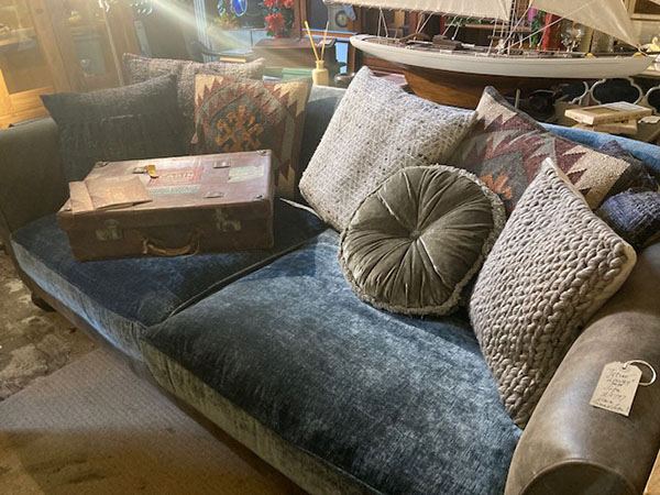 Tetrad Heritage Lowry Midi Sofa on display in our Southport furniture showrooms