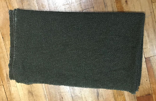 Tetrad Plain Textured Khaki Throw