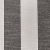 Truro Broad Stripe Black Fabric