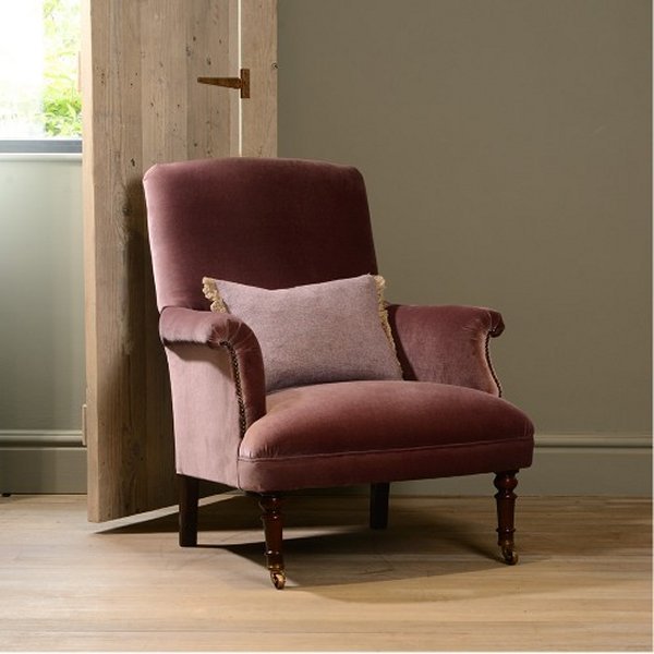Tetrad Keswick Velvet Chair - A Tetrad Classic Velvets Collection Chair
