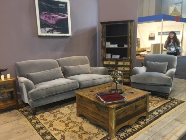 Tetrad Windermere Sofa & Armchair - A Tetrad Classic Velvets Collection Range