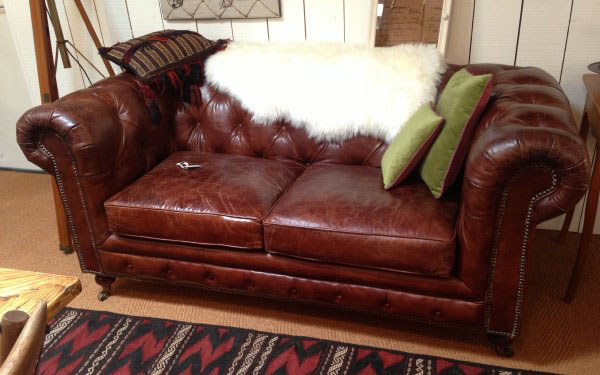 Aged Vintage Leather Sofas Chairs, Exclusive Leather Sofas Uk Second Hand