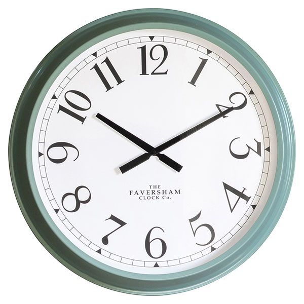 Harvest Direct Orville Wasabi Wall Clock
