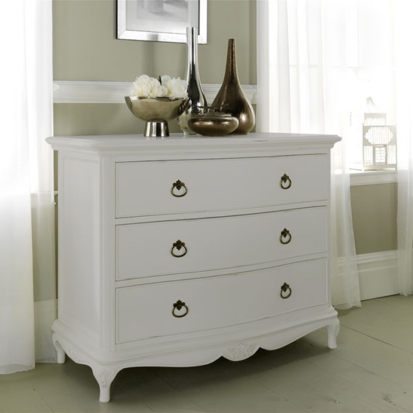 Willis & Gambier Etienne Grey 3 Drawer Low Chest