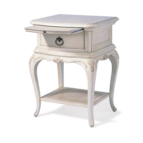 Willis & Gambier Ivory 1 Drawer Bedside Chest