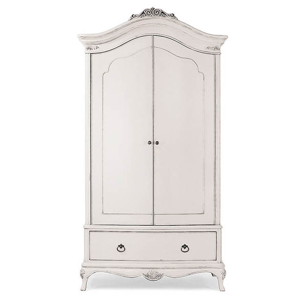 Willis and Gambier Ivory Double Wardrobe