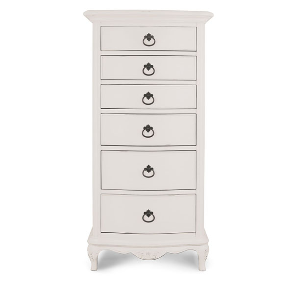 Willis & Gambier Ivory Tallboy Chest